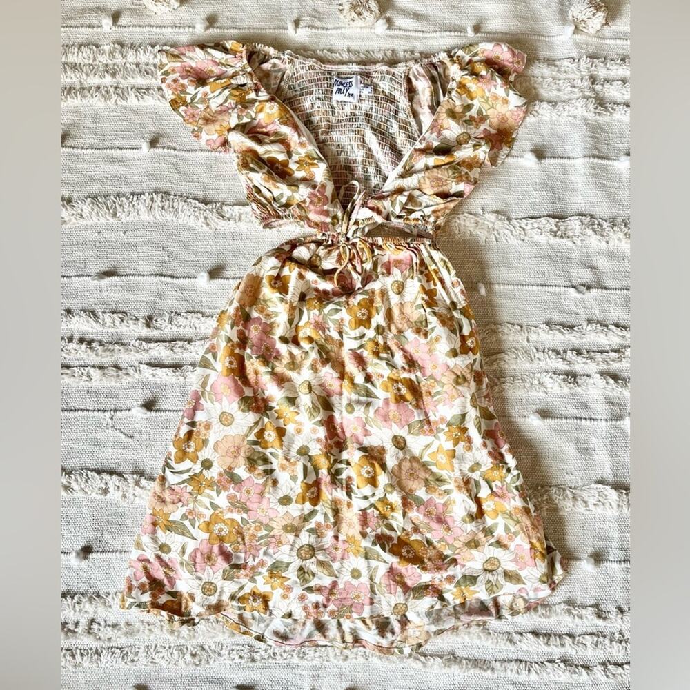 Princess Polly Daisy Lee mini dress multi floral size 2 - Picture 5 of 9